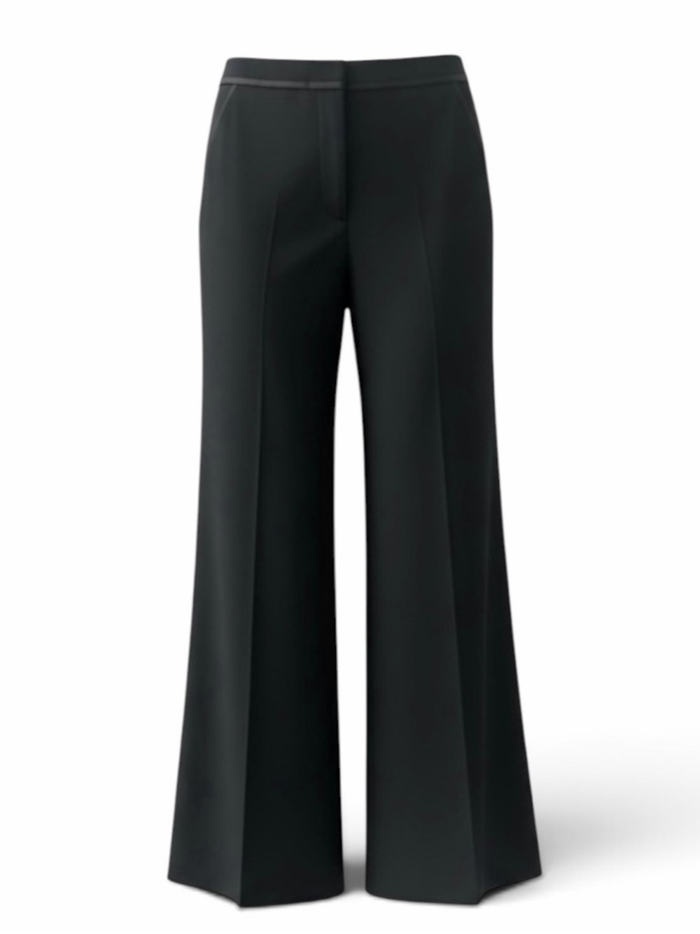 The Limited Black Tuxedo Inspired Wide Leg Drew Fit Pants Size 4L